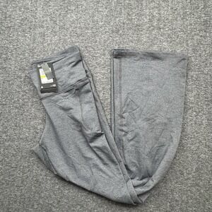 Under Armour Pants Womens Sz Med Gray Meridian Flare Pant Yoga Activewear Gym